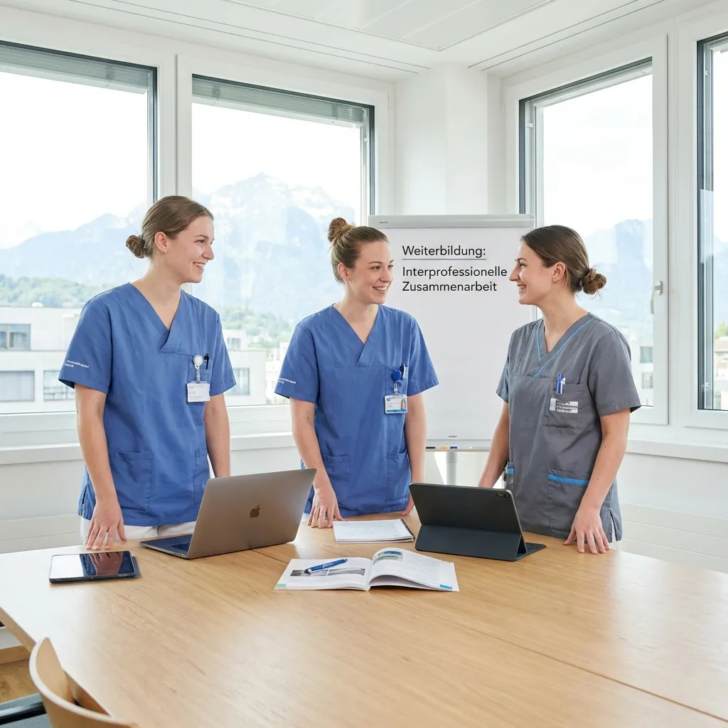Weiterbildungsangebote f&uuml;r Pflegefachkr&auml;fte im Schweizer Gesundheitswesen