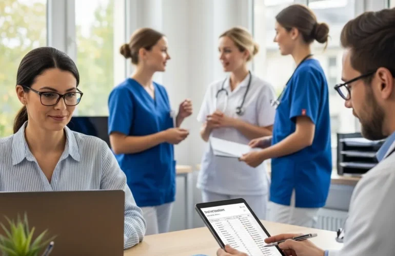 Digitale Personalvermittlung im Gesundheitswesen: Wie Matching, Verf&uuml;gbarkeit und Reaktionszeit 2026 gesteuert werden